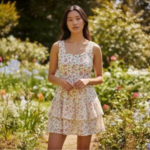 Hear & Soul woman’s/juniors small spring/summer sleeveless mid length floral